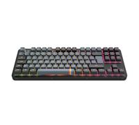 Dark Project ALU87A MIDNIGHT Mechanical Gaming Keyboard | ISO Multilingual | Hot-Swap | G3MS Zircon Speed Greased Switches | Greased Stabilisers | Flex Gasket Mount | Aluminum | TKL 80% | RGB | Wired