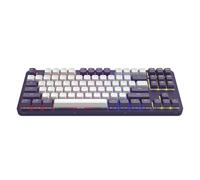 Dark Project ALU87A VIOLET Mechanical Gaming Keyboard | ANSI ENG | G3MS Sapphire Greased Switches | Greased Stabilisers | Flex Gasket Mount | Aluminum | TKL 80% | RGB | Wired