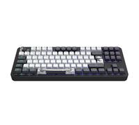 Dark Project ALU87B BUSHIDO Mechanical Gaming Keyboard | ISO Multilingual | Hot-Swap | G3MS Moonstone Greased Switches | Greased Stabilisers | Flex Gasket Mount | Aluminum | TKL 80% | RGB | Wired
