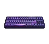 Dark Project ALU87B CELESTIAL Mechanical Gaming Keyboard | ISO Multi | Hot-Swap | G3MS Voidstone Greased Switches | Greased Stabilisers | Flex Gasket Mount | Aluminum | TKL 80% | RGB | Wired