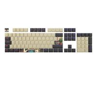 Dark Project - Arcade Retro Aesthetic PBT Multilingual Keycaps [ANSI & ISO Layout] - English (UK/US), Spanish, Portuguese, Italian, German, Austrian, Finnish, Norwegian, Swedish, and Danish