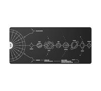 Dark Project Gaming Mousepad - Terra Nova, Black (XL | 90 x 40 x 0.4 cm)