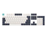 Dark Project - Navy Blue/Ivory PBT Multilingual Keycaps [ANSI & ISO Layout] - English (UK/US), Spanish, Portuguese, Italian, German, Austrian, Finnish, Norwegian, Swedish, and Danish