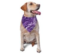 Dark Purple Marble BackgroundDog Bandanas Cat Puppy Scarfs Washable Pet Handkerchief