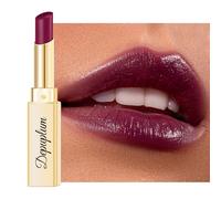 Dark Purple Moisturising Shiny Medium Coverage Long Lasting Dry Lipstick DM93 Grape Purple