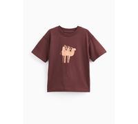 Dark Red Camel Graphic T-Shirt 4-5 years