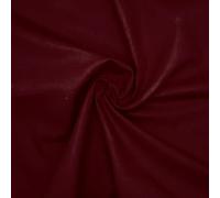 Dark Red Cotton Jersey Knit Fabric - Soft Stretch Material - Sample Size 10cm x 15cm - Ideal for Sewing, Dressmaking, DIY & Craft Projects