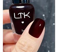 Dark Red Nail Polish - Burgundy Nail Polish Quick Dry - High Glossy & Fast Drying Maroon nail polish - Vegan, Non Toxic, Natural Nail Varnish Red, No Need Curing