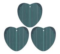 Dark Retro Minimalist Pattern Car Air Freshener, 3 Pcs Love form Hanging Air Freshener Cards, Long Lasting Fragrance Scented Cards for Car, Home, Office White-style
