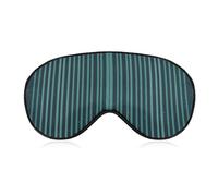 Dark Retro Minimalist Pattern Sleep Mask with Adjustable Strap, Breathable Sleep Masks for Women Men, Soft Eye Mask for Side Sleepers, Travel, Office Nap, Airplane & Blocking Light