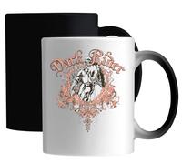 Dark Rider Undead Knight Pink Graphic Ceramic Magic Mug White