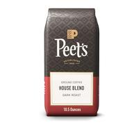 , Dark Roast Ground oz, House Blend, 10.5 Ounce