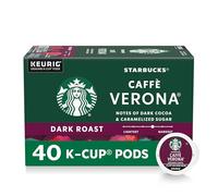 Dark Roast K-Cup Coffee Pods, Caffè Verona for Keurig Brewers, 1 box (40 pods)