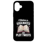 Dark Romance Book Men Women Believe Soulmates Plot Twists Case for iPhone 16 Plus
