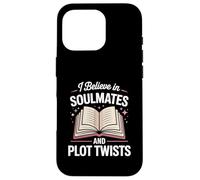 Dark Romance Book Men Women Believe Soulmates Plot Twists Case for iPhone 16 Pro