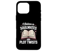 Dark Romance Book Men Women Believe Soulmates Plot Twists Case for iPhone 16 Pro Max