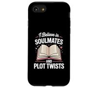 Dark Romance Book Men Women Believe Soulmates Plot Twists Case for iPhone SE (2020) / 7/8