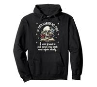 Dark Romance Bookish Put Down My Spicy Book Lover Romantasy Pullover Hoodie