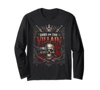 Dark Romance Booktok Dibs On The Villain Long Sleeve T-Shirt