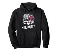 Dark Romance Booktok Yes, Daddy Pullover Hoodie