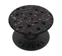 Dark Romance Goth Floral Gothic Red Rose Flower Black PopSockets Adhesive PopGrip