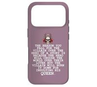 Dark Romance Merch In My Villain Era Falling for the Villain Case for iPhone 17 Pro