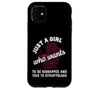 Dark Romance Merch Kidnapped STFUATTDLAGG Girl Dirty Books Case for iPhone 11