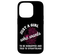 Dark Romance Merch Kidnapped STFUATTDLAGG Girl Dirty Books Case for iPhone 14 Pro