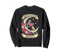 Dark Romance Midnight Readers Society Reading Skeleton Sweatshirt