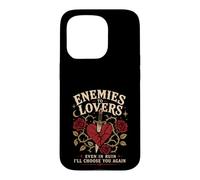 Dark Romance Reader Enemies To Lovers Trope Case for iPhone 15 Pro