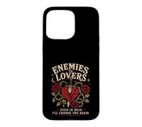 Dark Romance Reader Enemies To Lovers Trope Case for iPhone 15 Pro Max