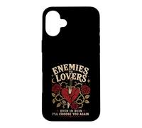 Dark Romance Reader Enemies To Lovers Trope Case for iPhone 16 Plus
