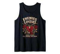 Dark Romance Reader Enemies to Lovers Trope Tank Top