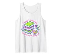 Dark Romance Reader Retro 90s Enemies to Lovers Bookish Tank Top