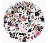 Dark Romance Reader Stickers Pack of 100 for Water Bottles, Laptops, Cars, Skateboards, Men Caves Decorations