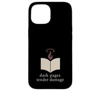 Dark Romance Reader Villain Era Morally Grey Book Gift Case for iPhone 15