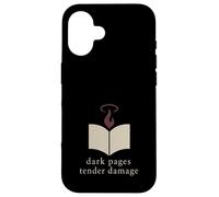 Dark Romance Reader Villain Era Morally Grey Book Gift Case for iPhone 16