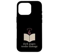 Dark Romance Reader Villain Era Morally Grey Book Gift Case for iPhone 16 Pro