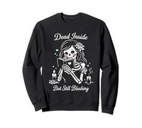 Dark Romance Skeleton Merch Outfits Woman Smut Book Reading Sweatshirt