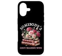 Dark Romance Somebody's Smut Reading Wife Spicy Book Lover Case for iPhone 17