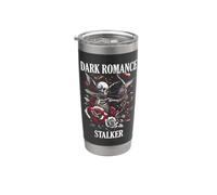 Dark Romance Stalker in Villain Era Smutty Book Smut Reader Stainless Steel Insulated Tumbler
