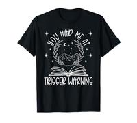 Dark Romance Trigger Warning Spicy Book Merch Women Smut T-Shirt