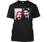 Dark Shadows Helena Bonham Carter Johnny Depp Portrait Movie Cinema Film Funny Gifts Graphic Unisex T-Shirt T Shirt (Small)