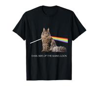 Dark Side Of The Maine Coon Cat Lover T-shirt T-Shirt