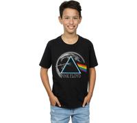 Dark Side Of The Moon Distressed T-Shirt Pink Floyd Black 12-13 Years