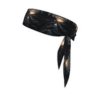 Dark Skies Sweat-Absorbing Sports Headband, Unisex Sports Headband, Suitable for Outdoor Travel and Various Sports.
