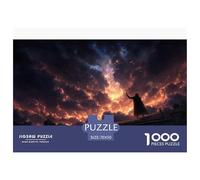 Dark Sky Puzzles 1000 Piece Challenge Toy Adults And over 12 Years Old Apocalypse Family Fun Puzzle Educational Challenge Creative Play Home Decoration Gift 70x50cm/1000pcs