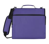 Dark Slate Blue Expanded File Folder, Water Resistant Binder for College for Daily Commute