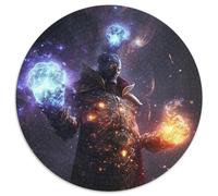 Dark Sorcerer 1000 Pieces Puzzles for Adults Cardboard Puzzles Perfect for Halloween, Christmas, Birthday Gift (Size 67.5x67.5cm)