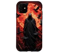Dark Sorcerer & Blood Dark Moon Ravens Gothic Fantasy night Case for iPhone 11